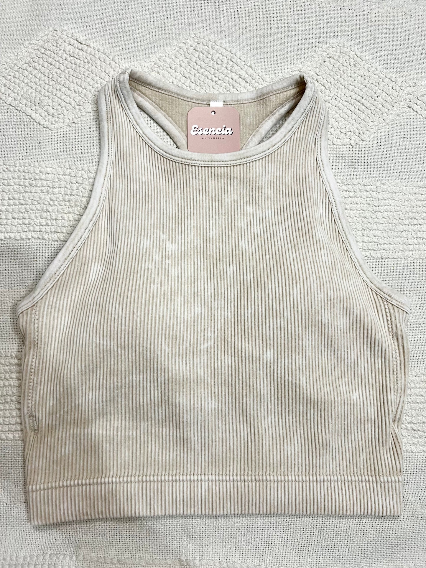 Seamless Washed Tank (Stone)