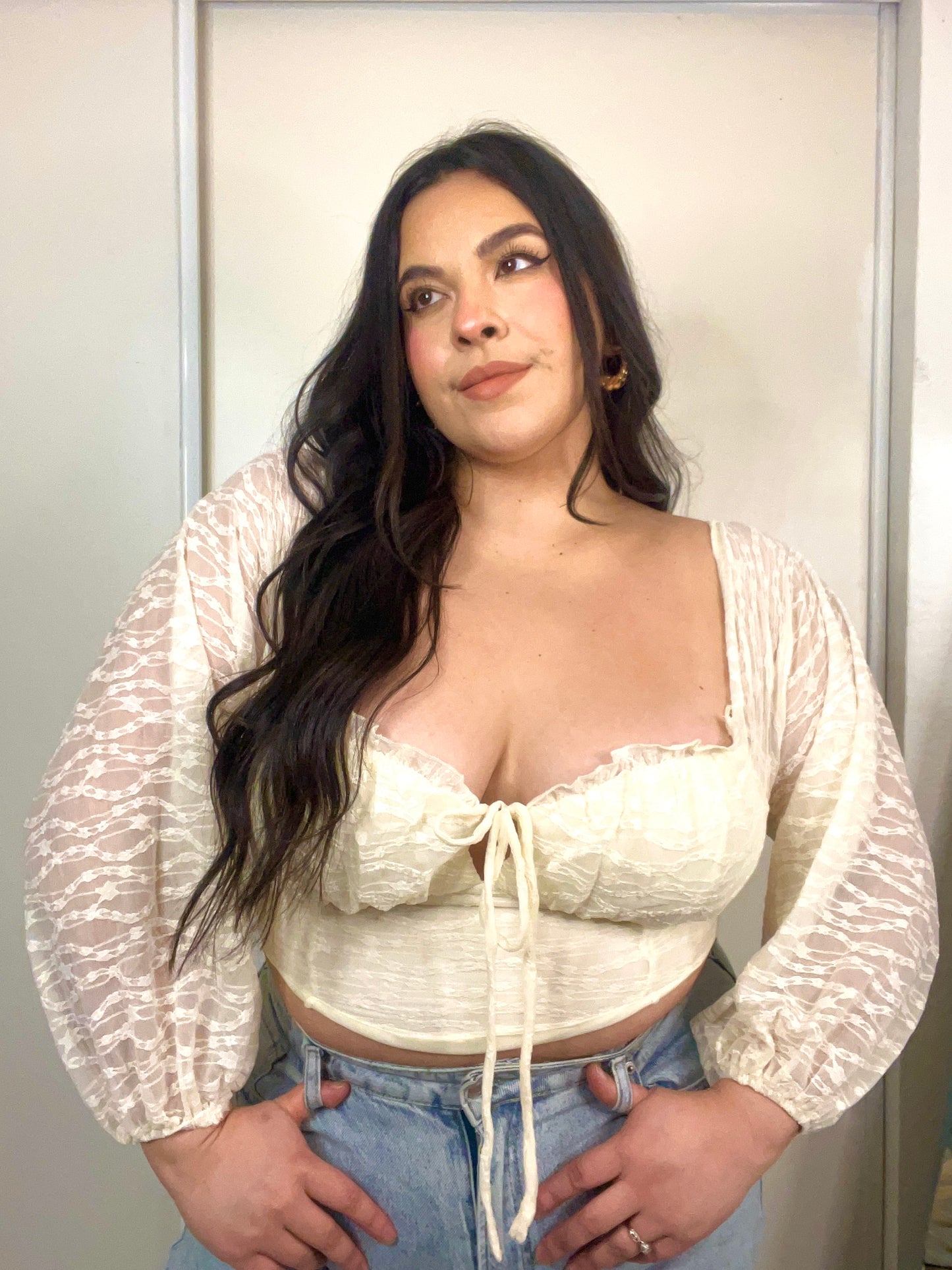 Alas De Angel Lace Top