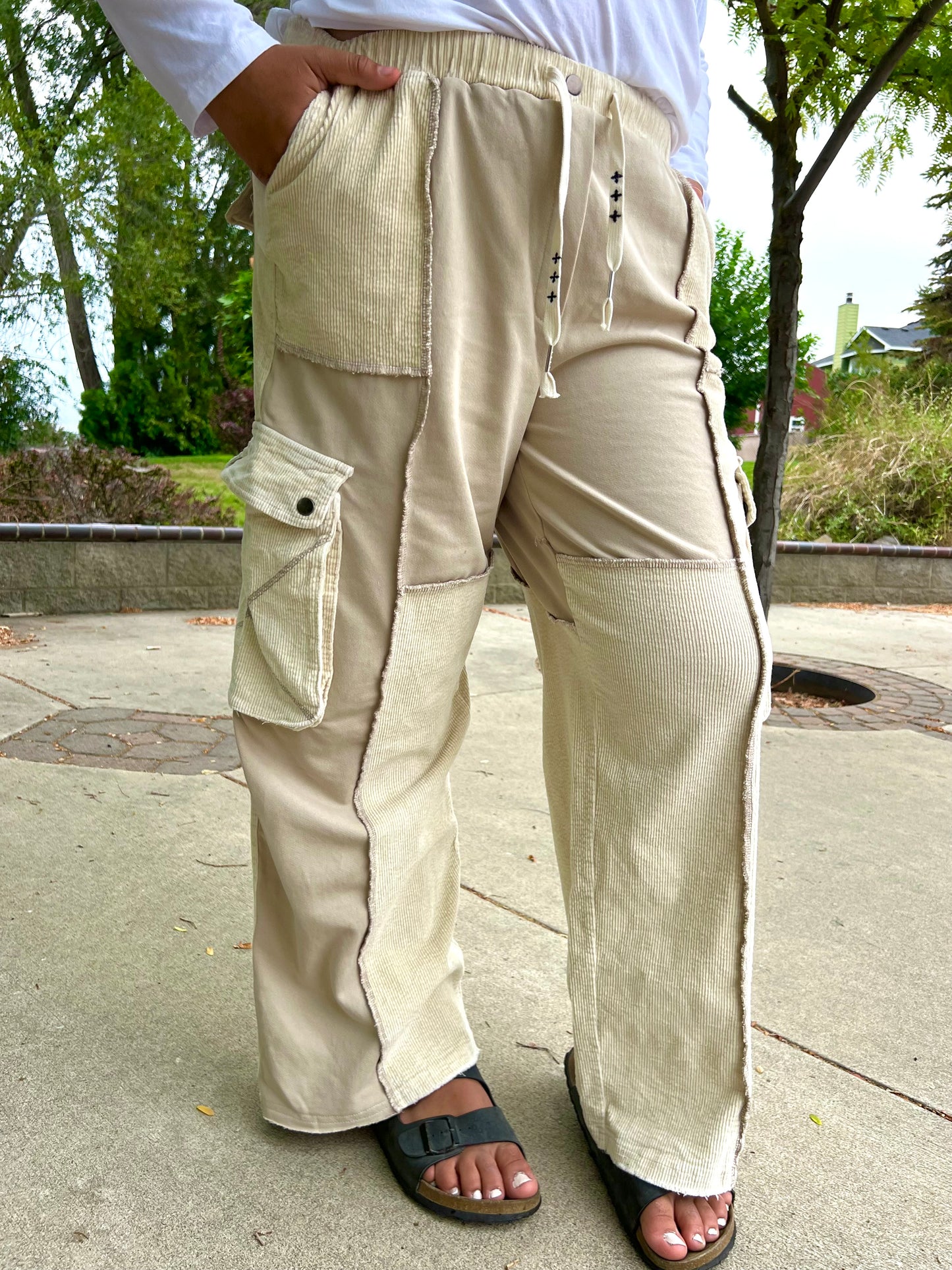 Rami Corduroy Cargo Pants