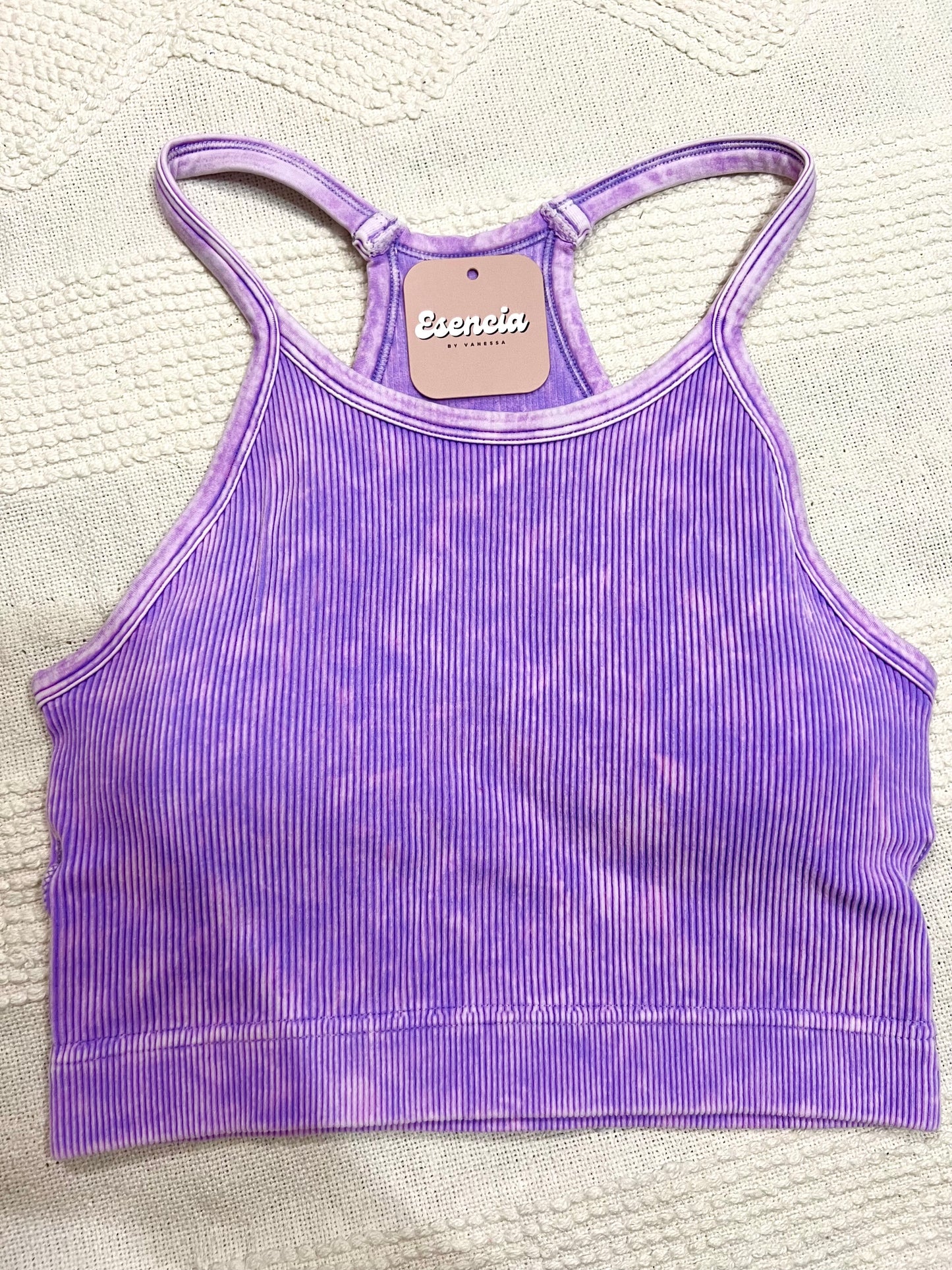Vane Washed Tank (Lavender)