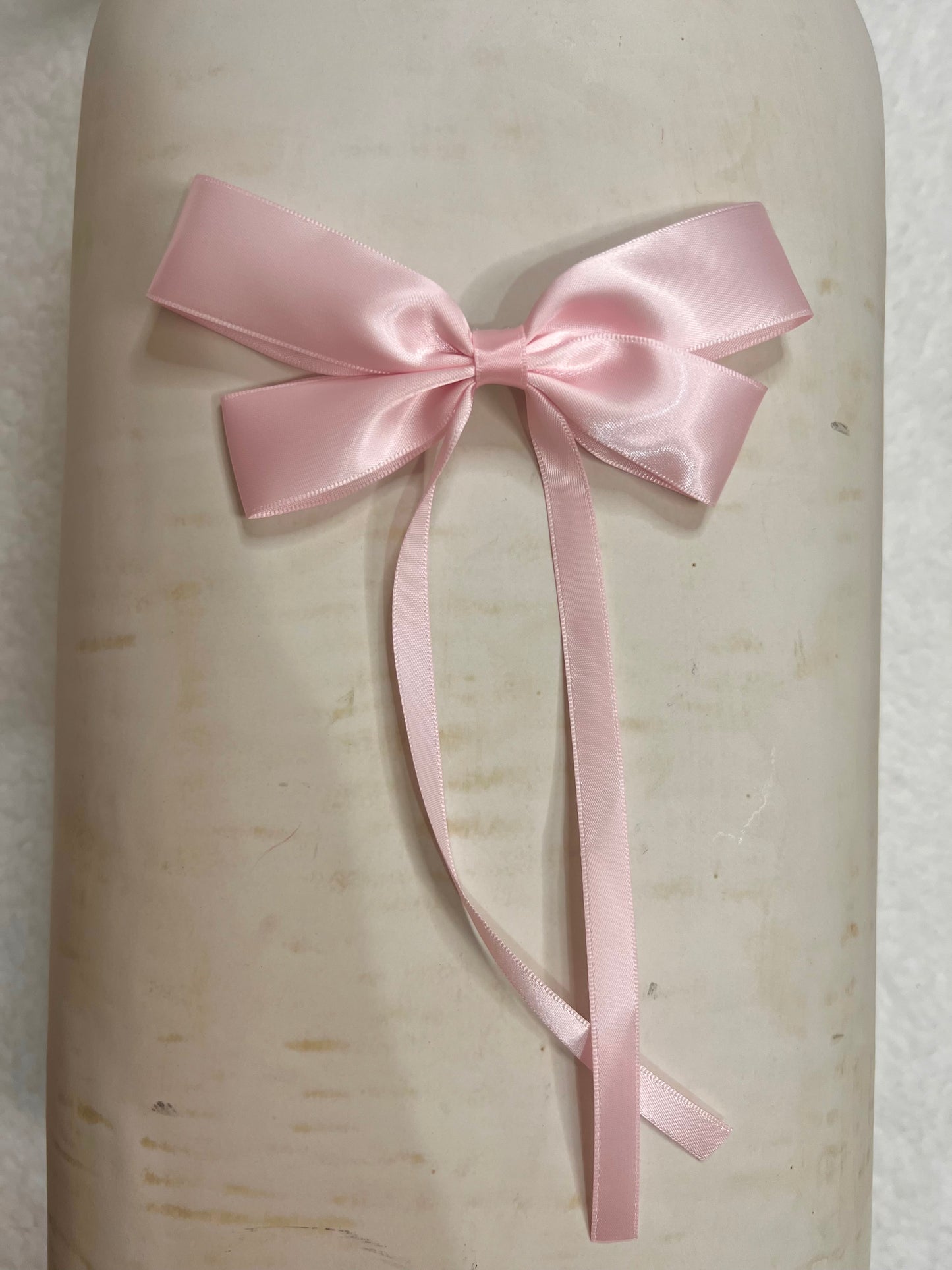 Satin Bow (Blush Pink)