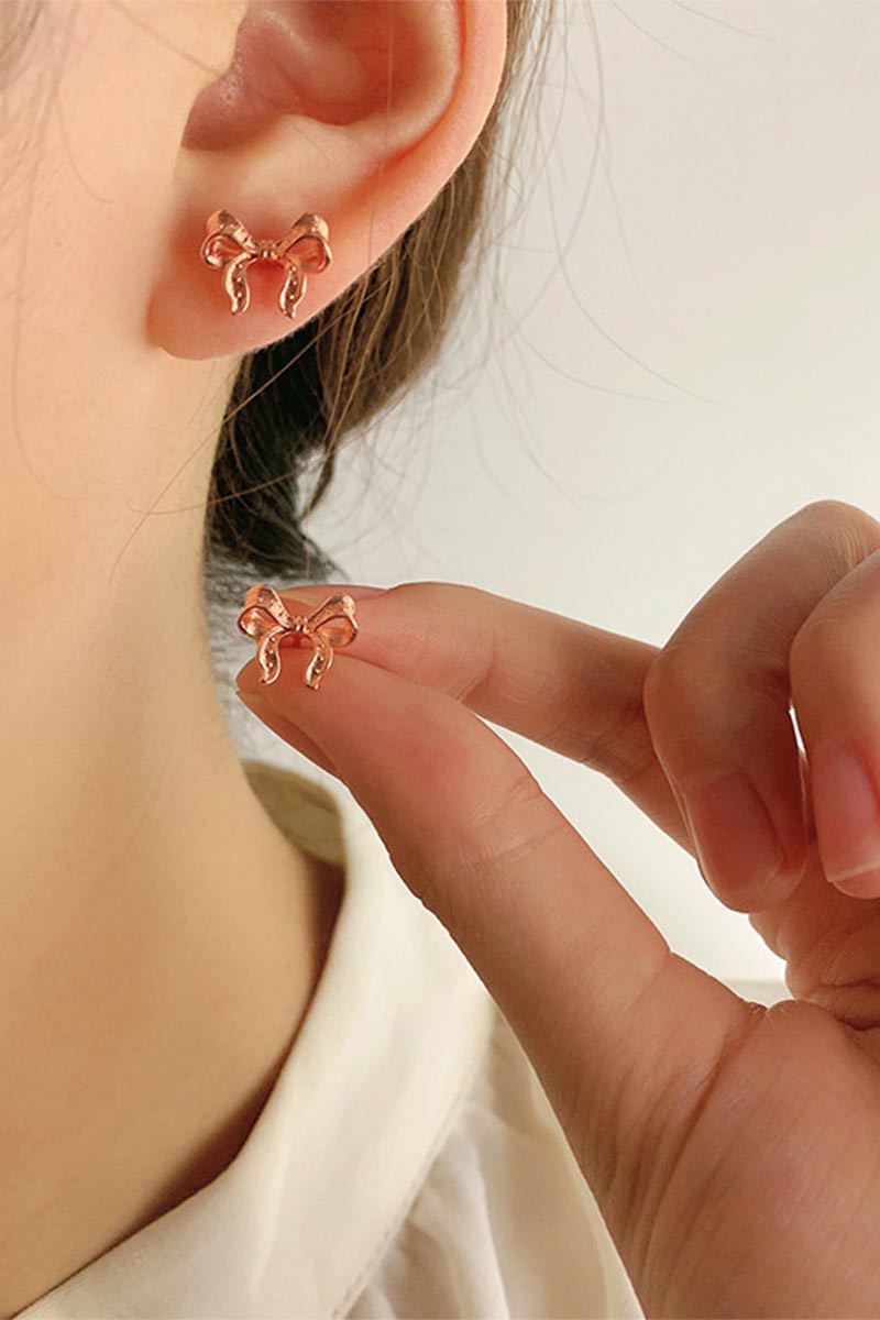 Moñito Earring (rose gold)