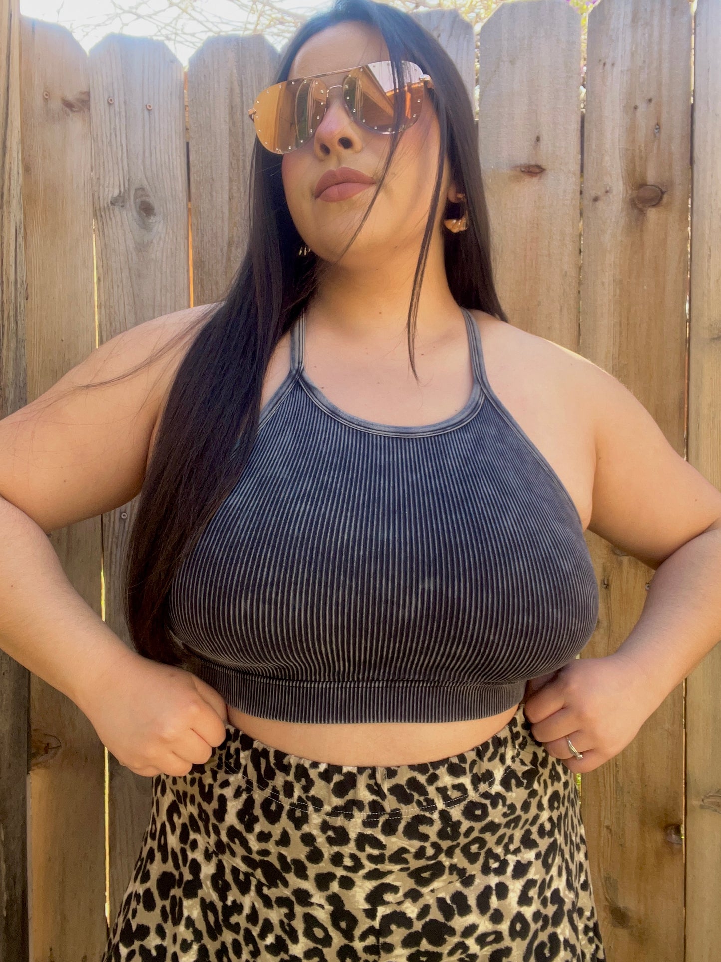 Vane Washed Tank (Black)