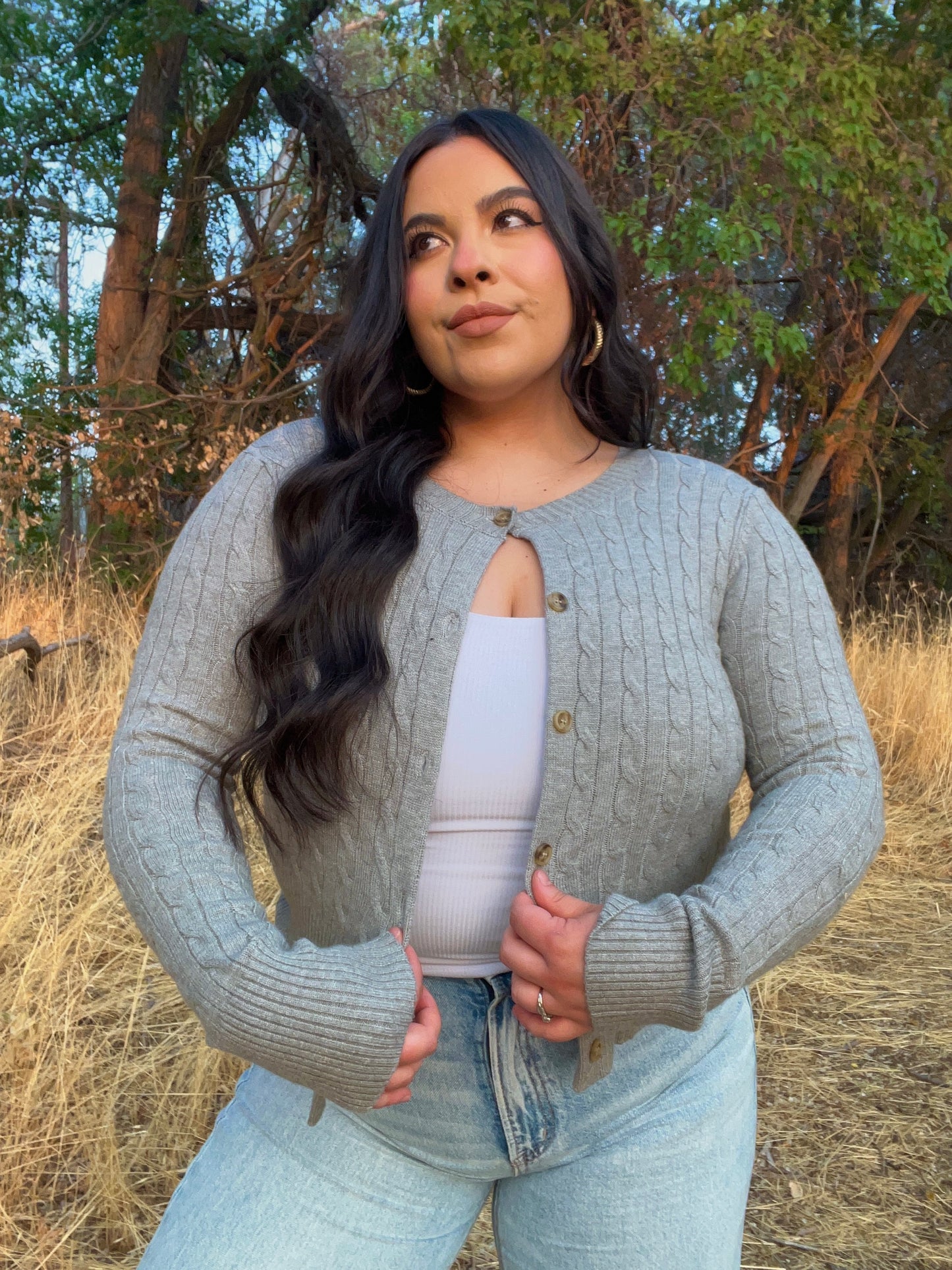 Gilmore Girl Cardigan (H.Gray)