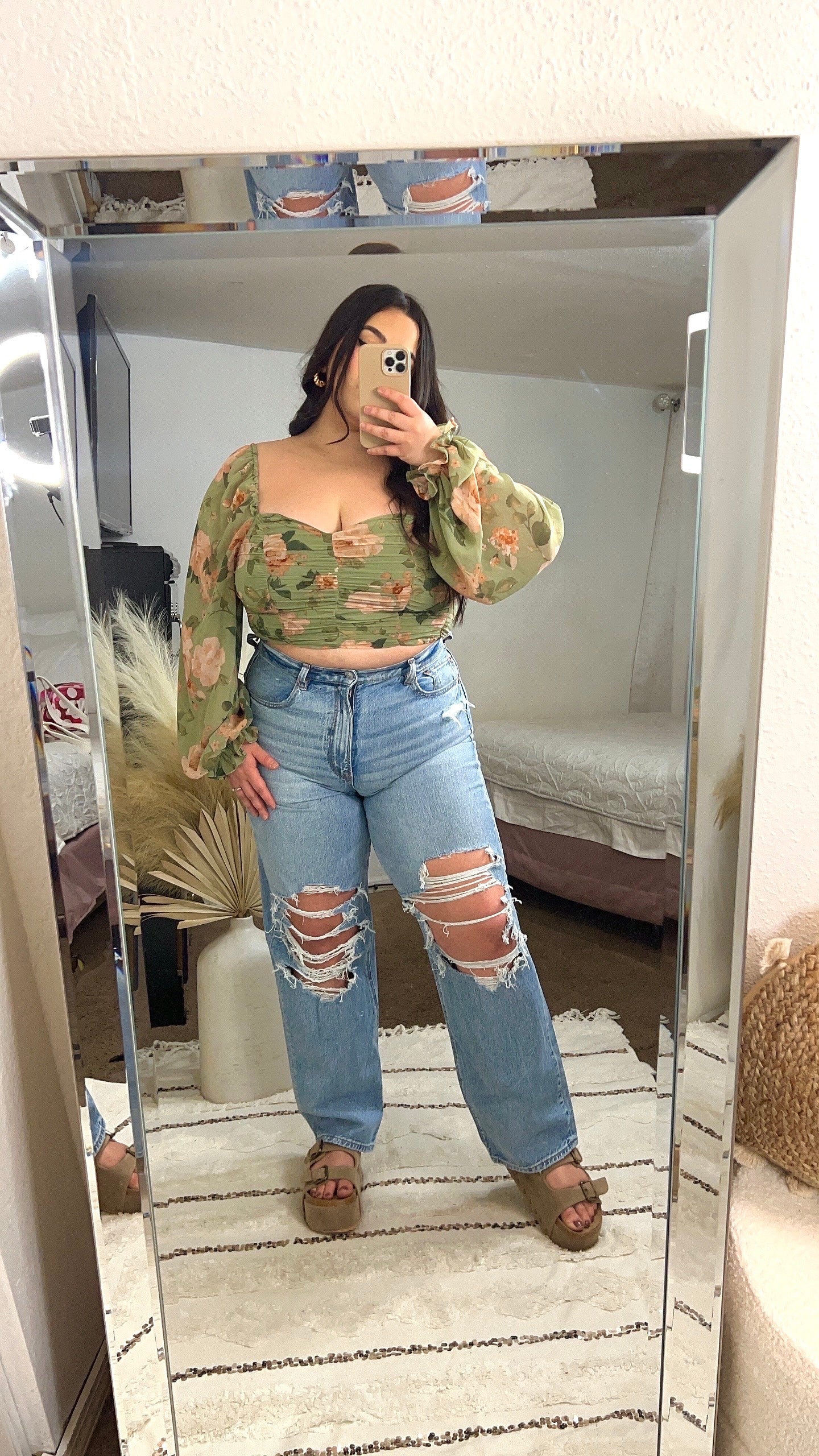 Garden Dreams Floral Top