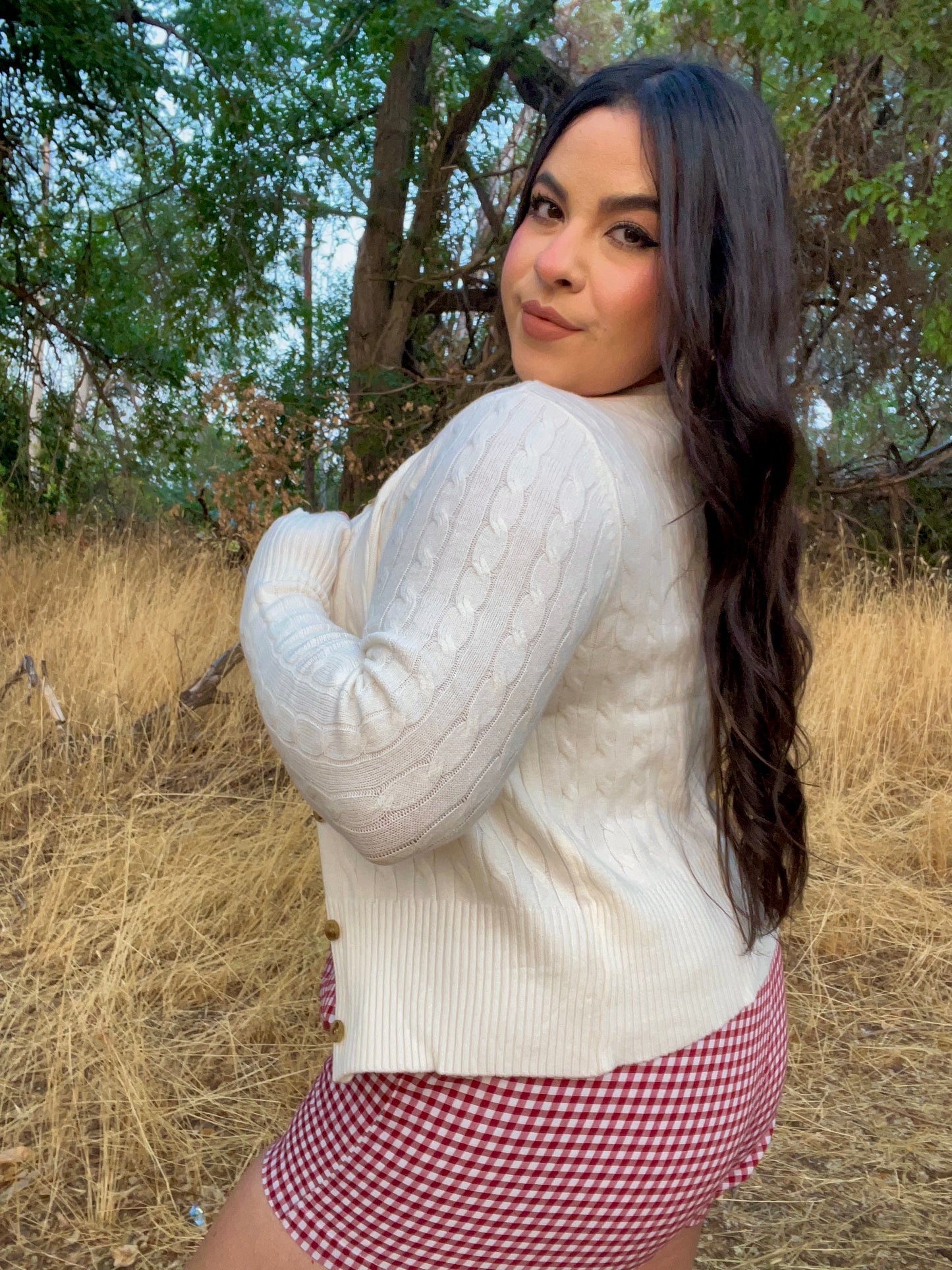 Gilmore Girl Cardigan (Ivory)