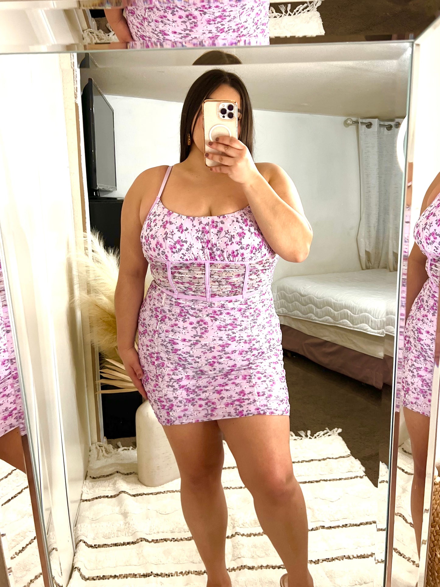 Athena Floral Skirt Set