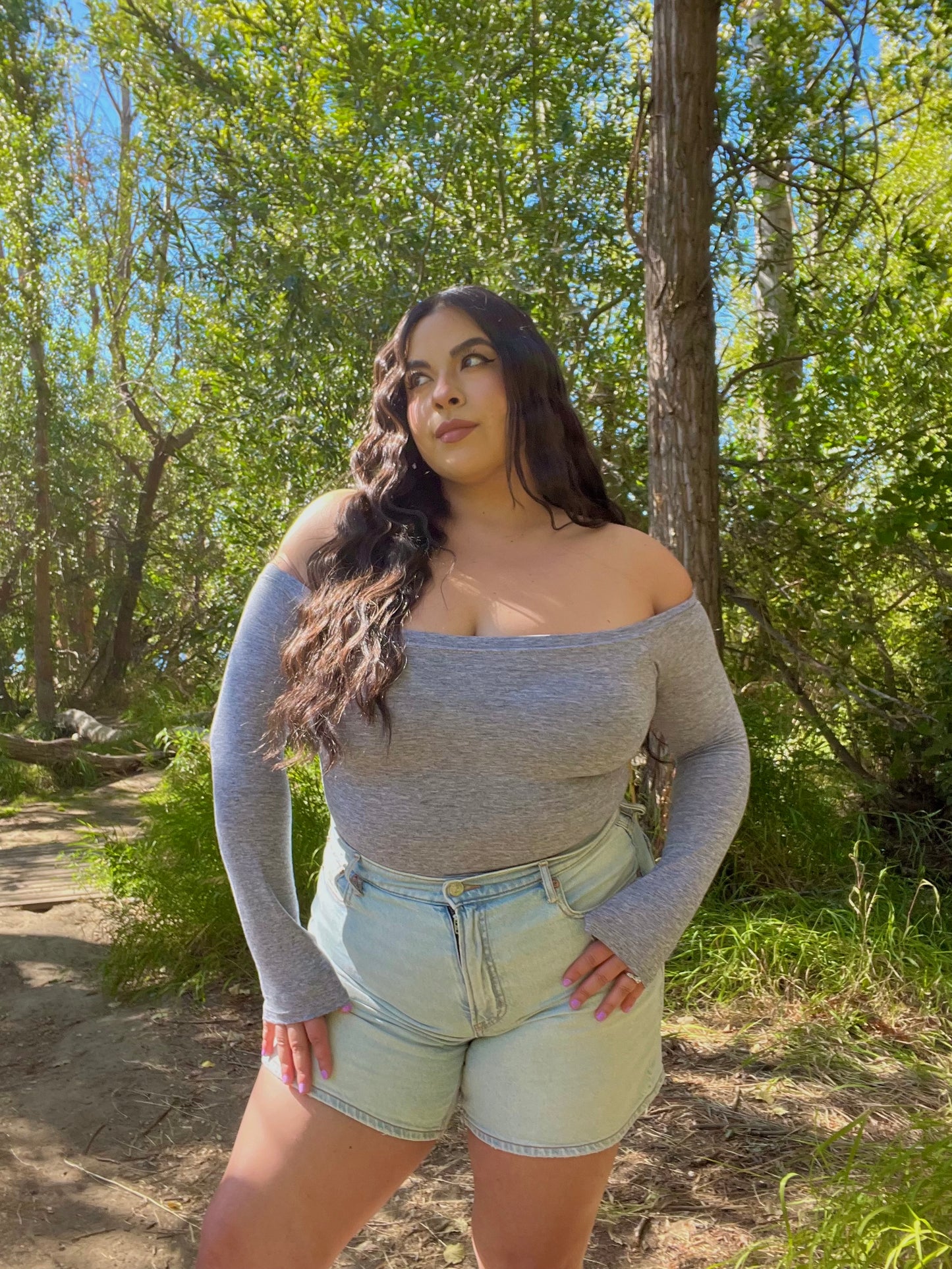 Ali Bodysuit (H.Gray)