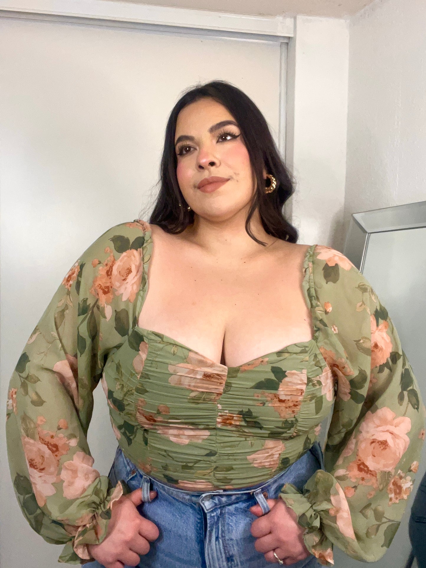 Garden Dreams Floral Top