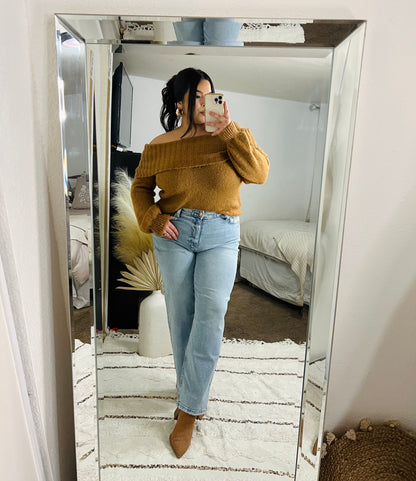 Canelita Off Shoulder Sweater