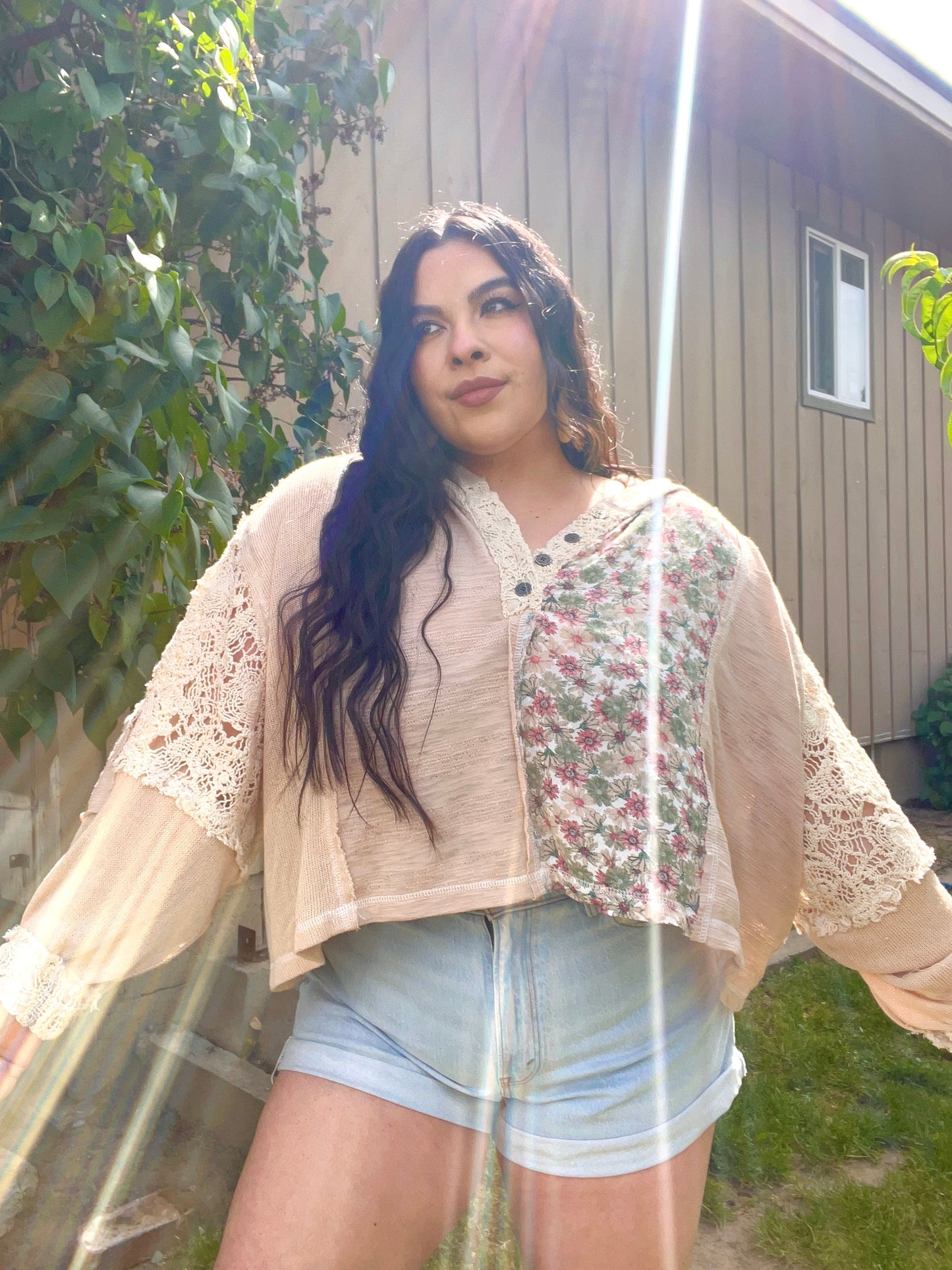 Gorgeous Blossom Boho Top