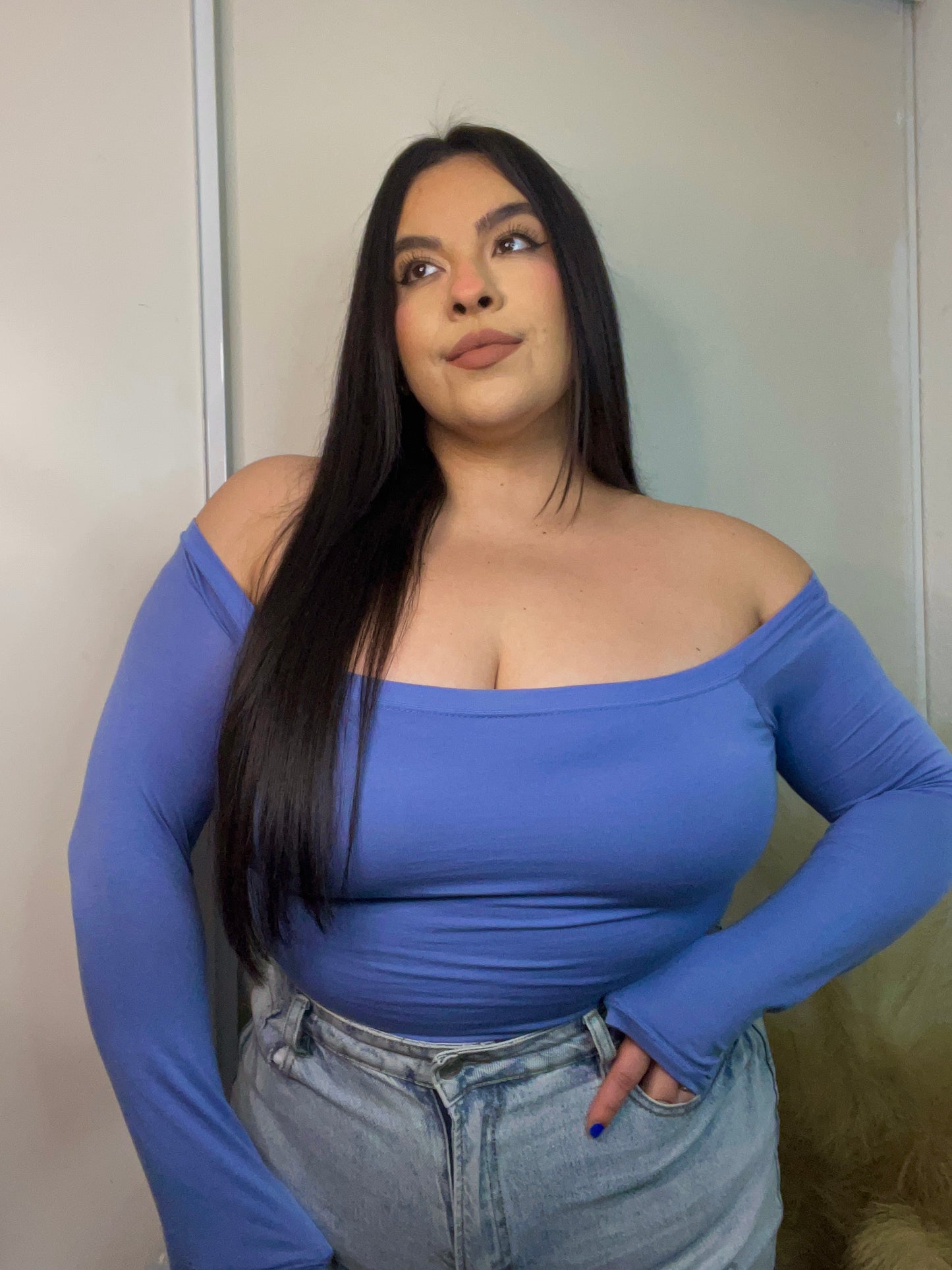 Ali Bodysuit (Periwinkle)