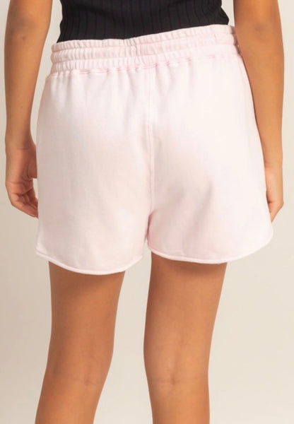 Homebody Cotton Shorts (Baby Pink)