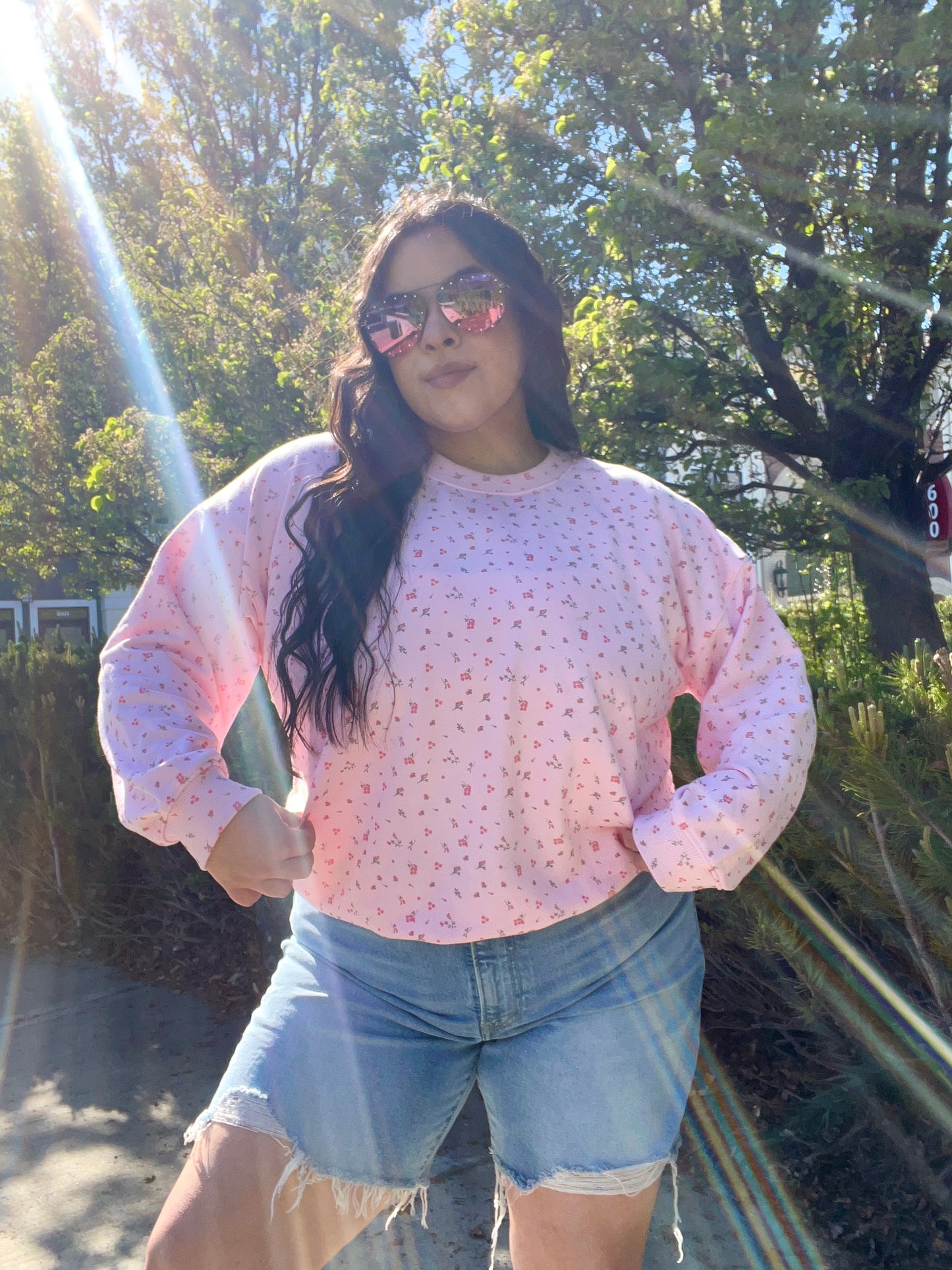 Rosita Floral Crewneck