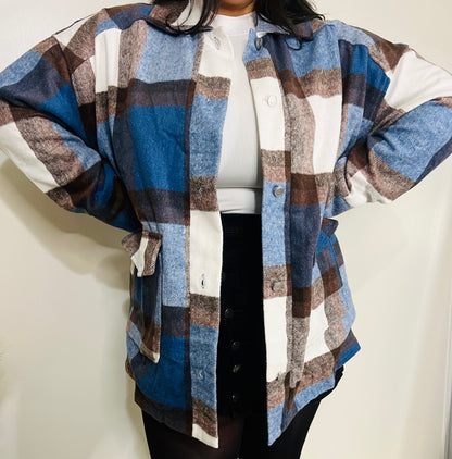 Kaylee Plaid Shacket