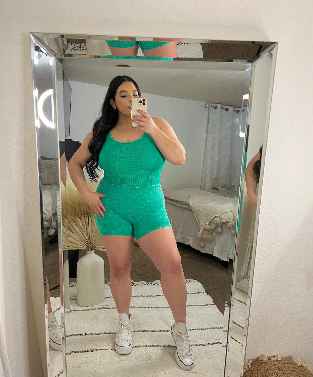 (2 ROMPER BUNDLE) Effortless mineral wash rompers