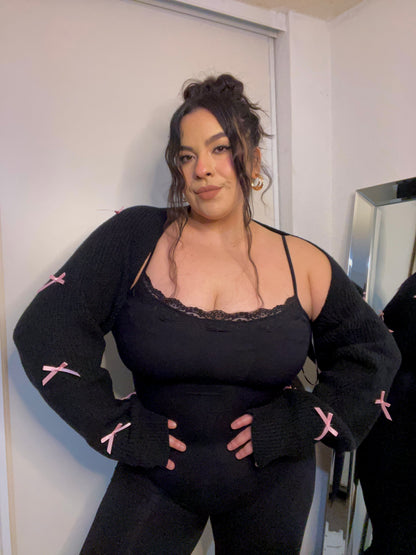 Coquette Bow Shrug