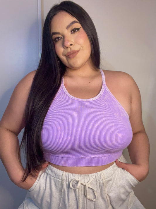 Vane Washed Tank (Lavender)