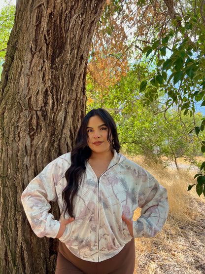 Camo Princess Hoodie (White)