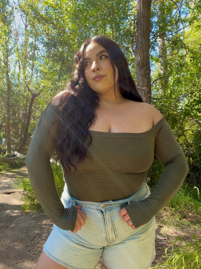 Ali Bodysuit (Olive)