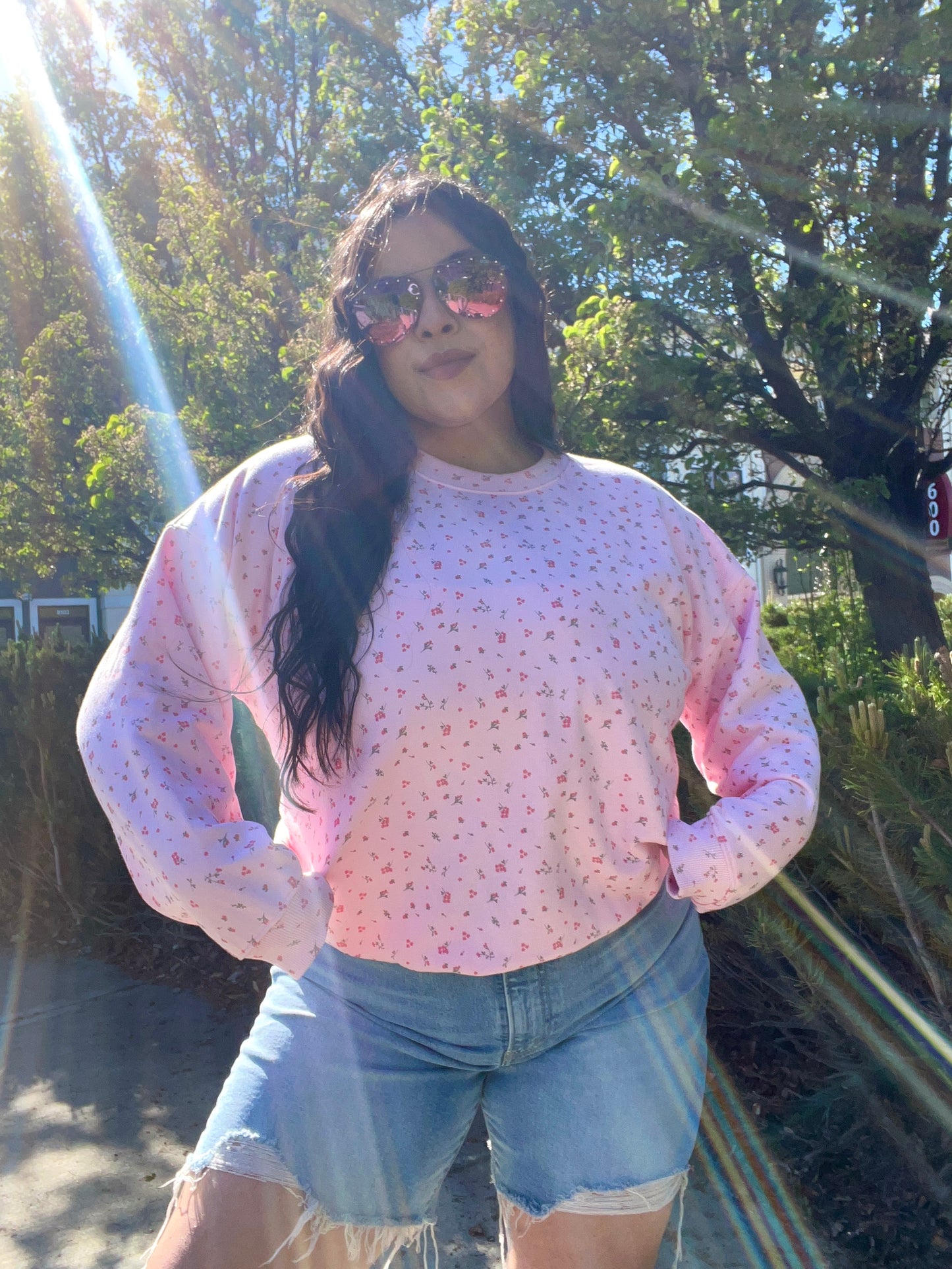Rosita Floral Crewneck