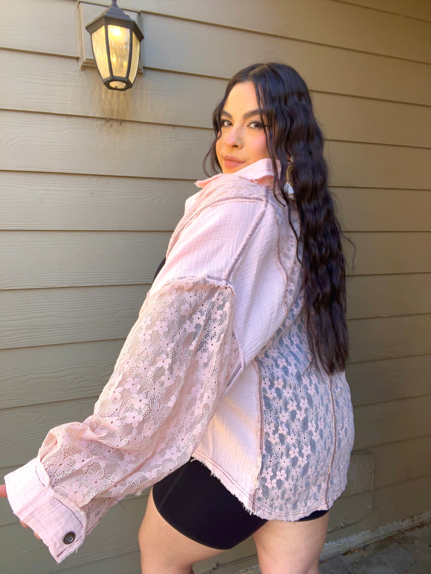 Daisy Lace Top