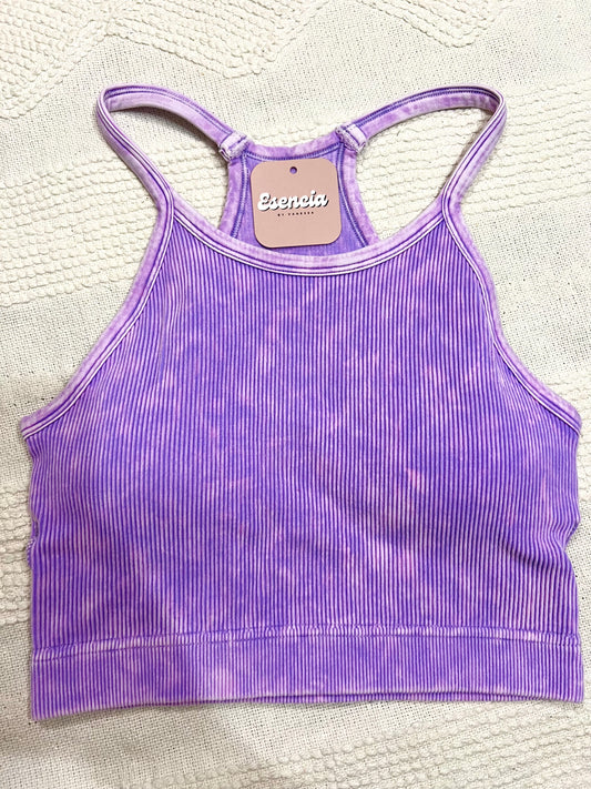 Vane Washed Tank (Lavender)
