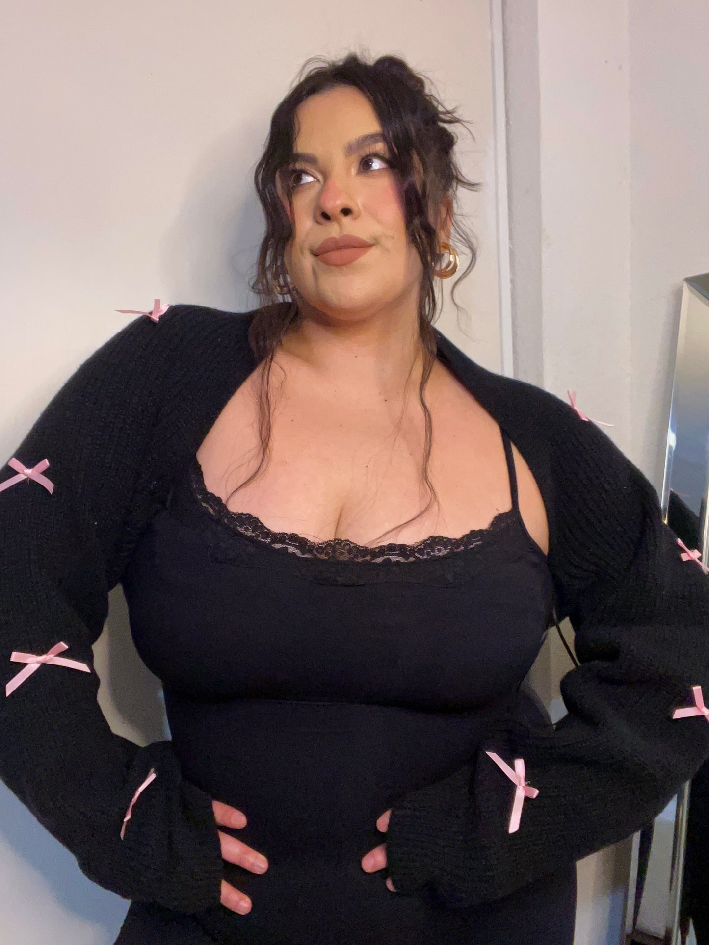 Coquette Bow Shrug