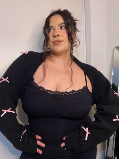 Coquette Bow Shrug