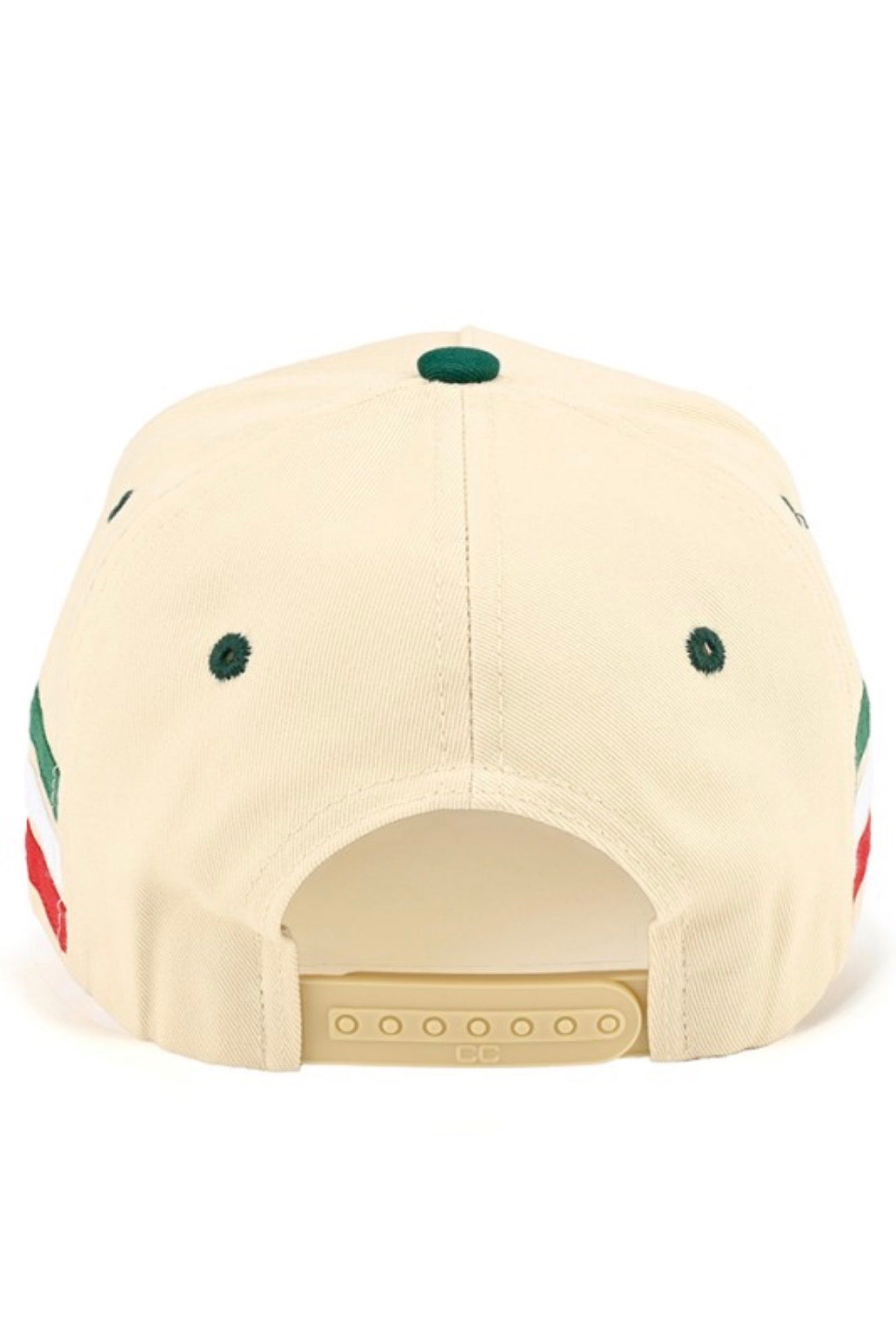 Mexico Baddie Hat (Green/Tan)