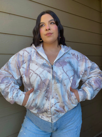 Camo Princess Hoodie (White)