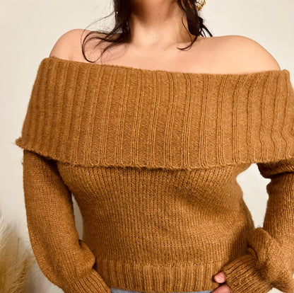 Canelita Off Shoulder Sweater