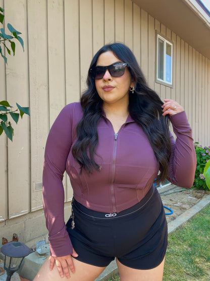 Bella Jacket (Mulberry)