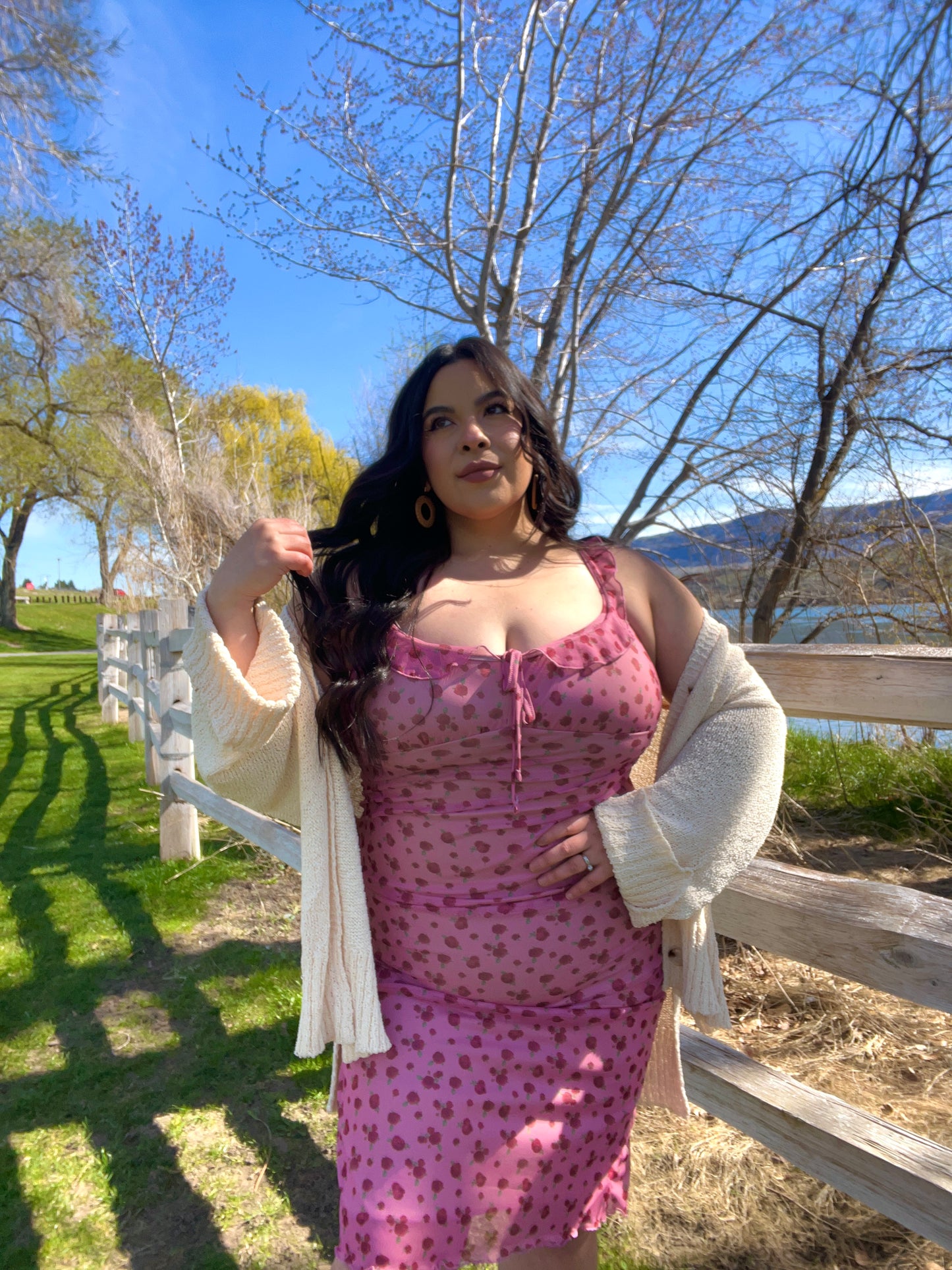 Bouquet Of Flowers Dress (Rose)