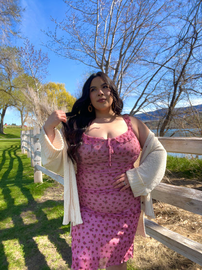 Bouquet Of Flowers Dress (Rose)