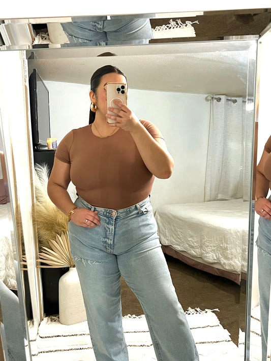 In My Skin Bodysuit (Coffee)
