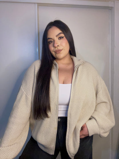 Your Fave Knit Zip Up