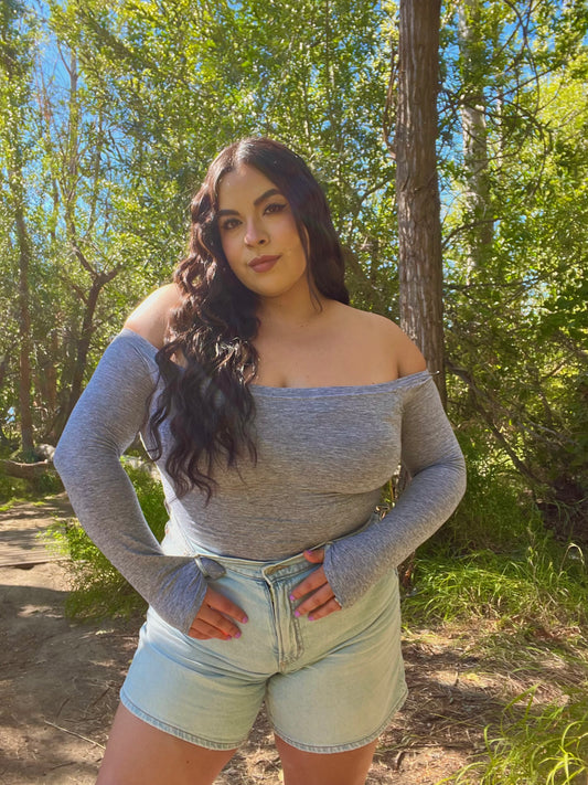 Ali Bodysuit (H.Gray)