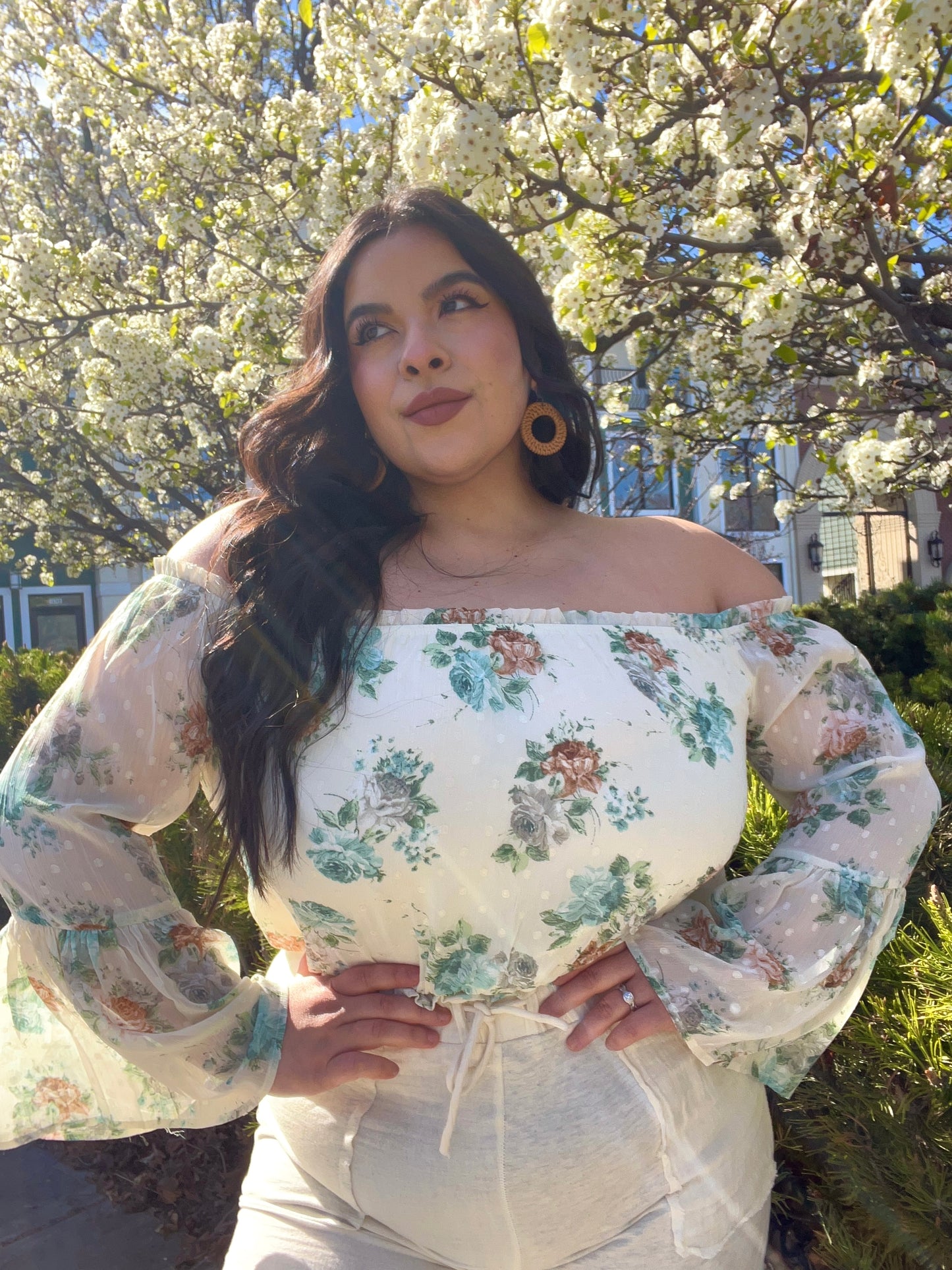 Heaven Sent Floral Top