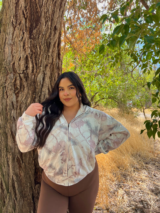 Camo Princess Hoodie (White)