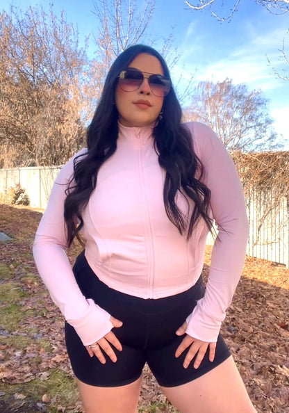 Bella Jacket (Blush Pink)