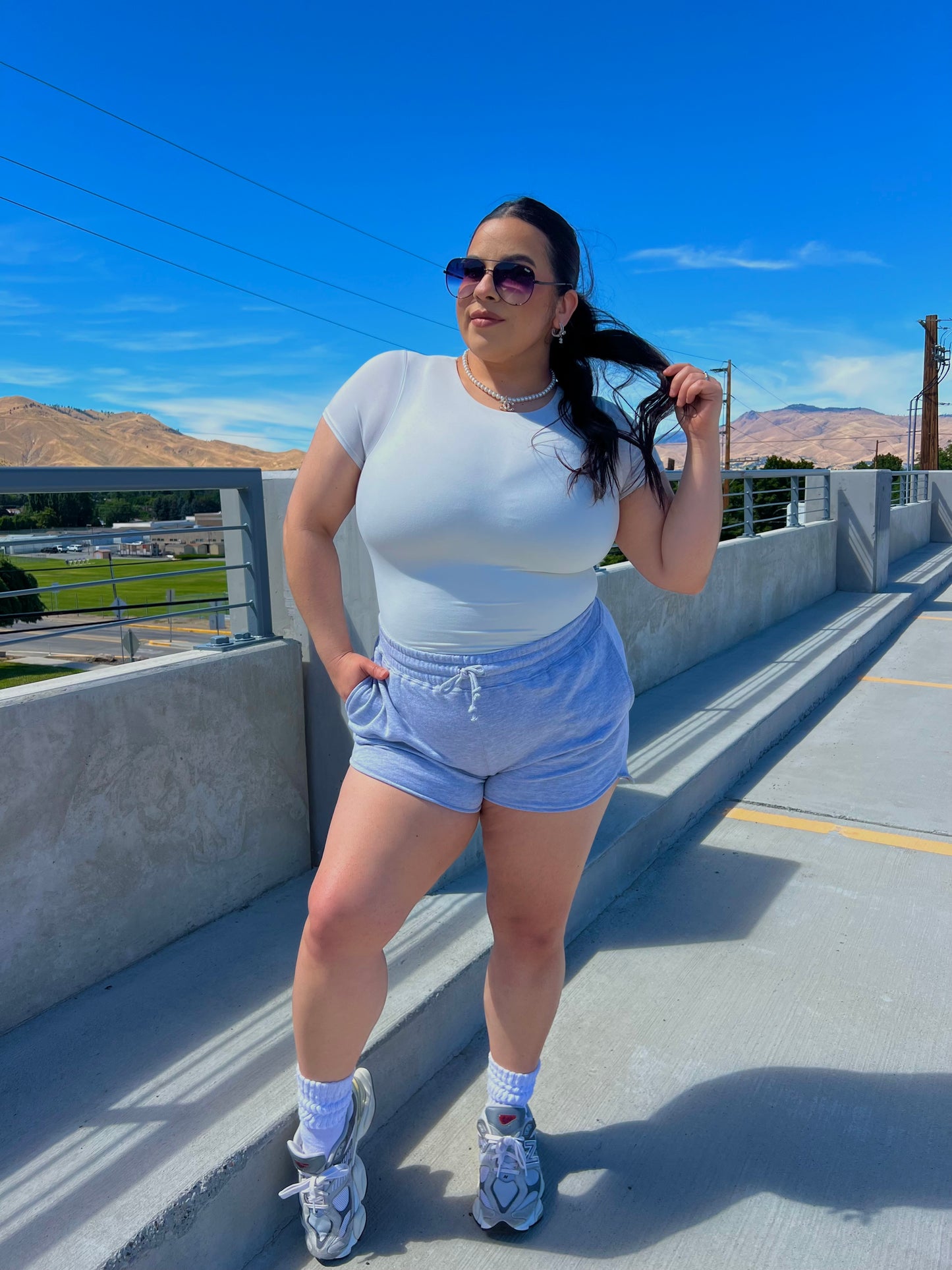 Homebody Cotton Shorts (H.Gray)