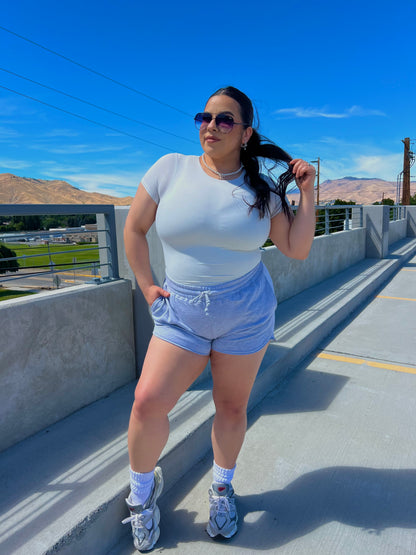 Homebody Cotton Shorts (H.Gray)