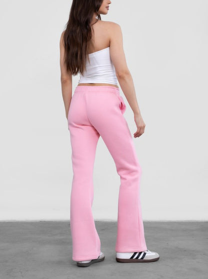 Everyday Flared Sweatpants (Pink)