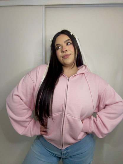 Essential Hoodie (Baby Pink)