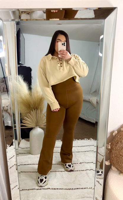 On The Go Flare Jumpsuit