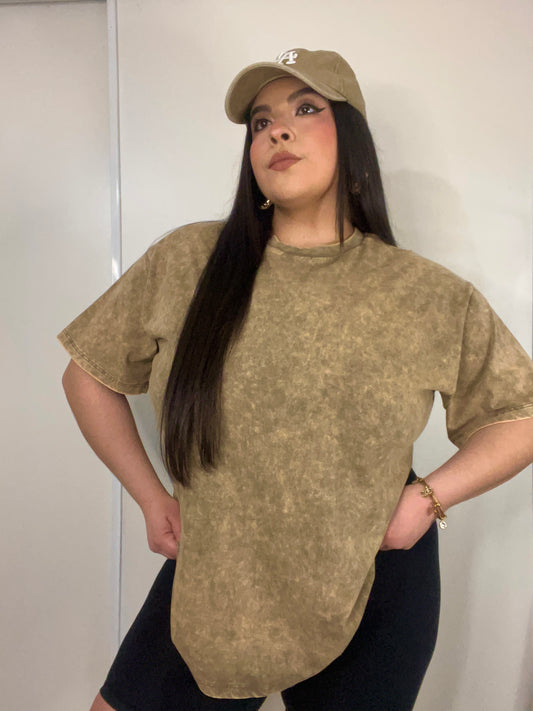 Baddie n Basic Tee (Mocha)