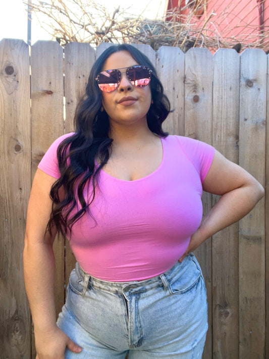 Gisselle V Neck Bodysuit