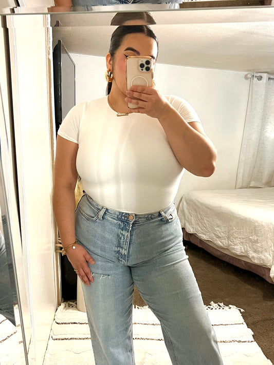 In My Skin Bodysuit (White)