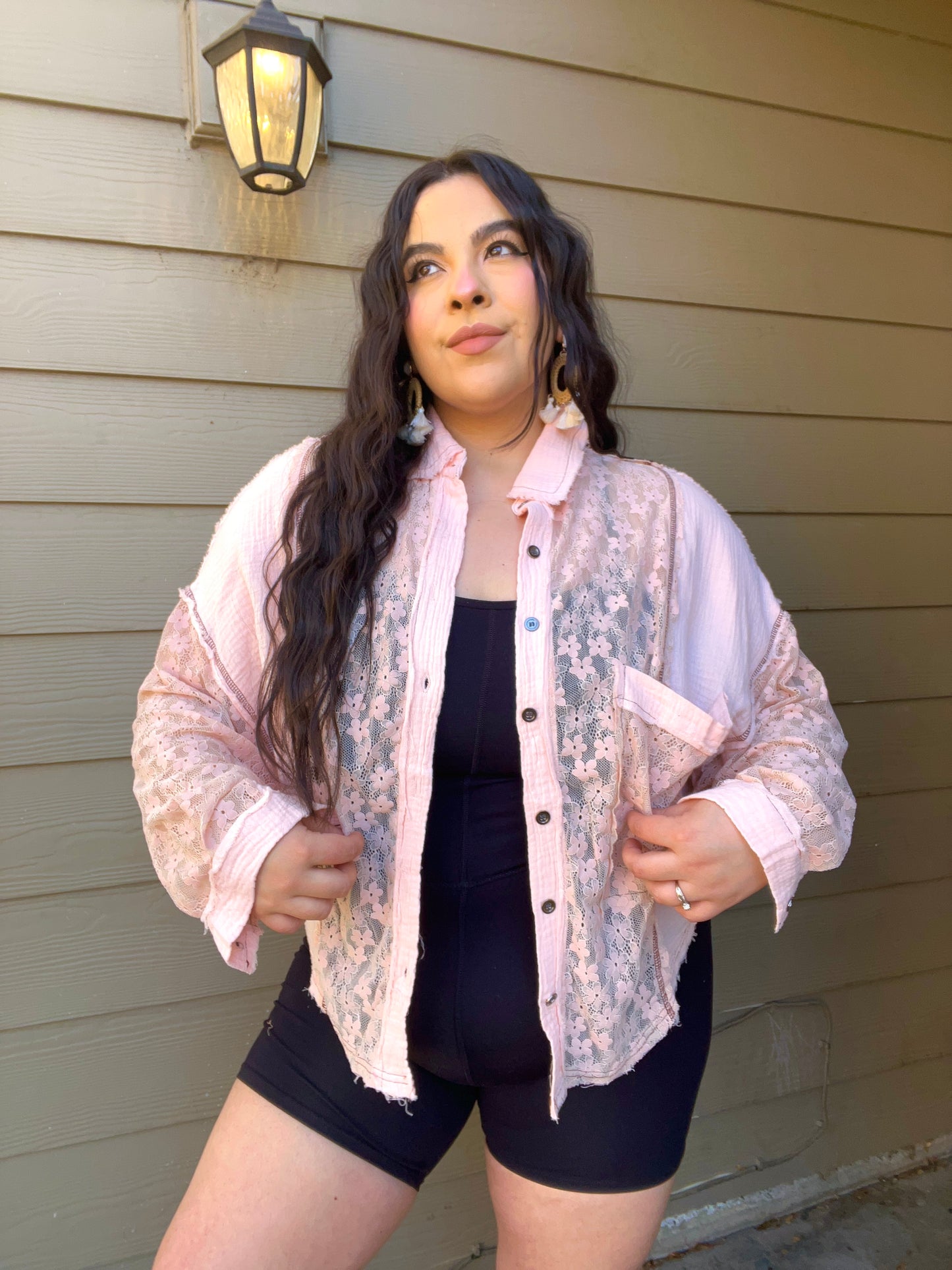 Daisy Lace Top